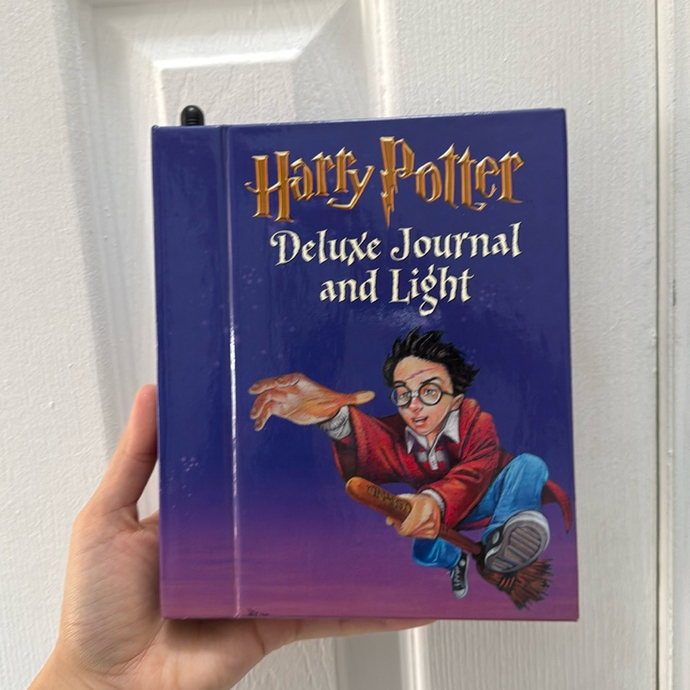 Harry Potter Deluxe Journal And Light Notebook Journal New scholastic HP Warner